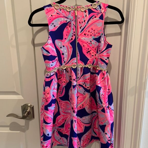NWT Lilly Pulitzer Girls Sleeveless Dress - Picture 3 of 4